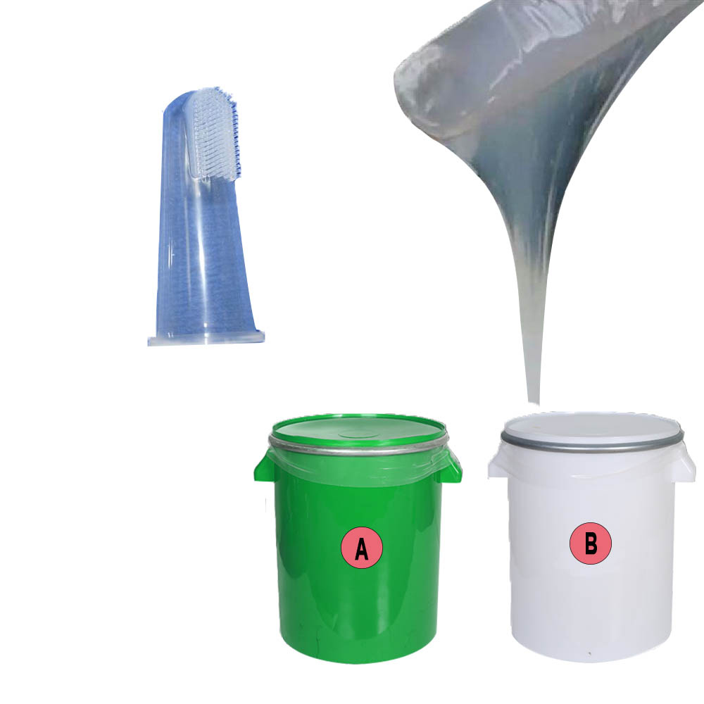 Two Part Silicone Mix Liquid Rubber for Finger Toothbrush Manufacturers